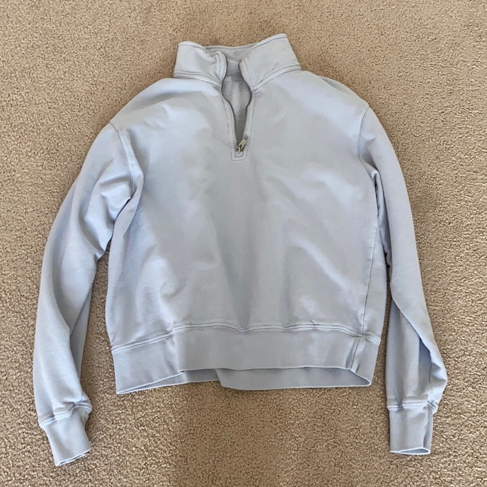 Half zip up turtle neck